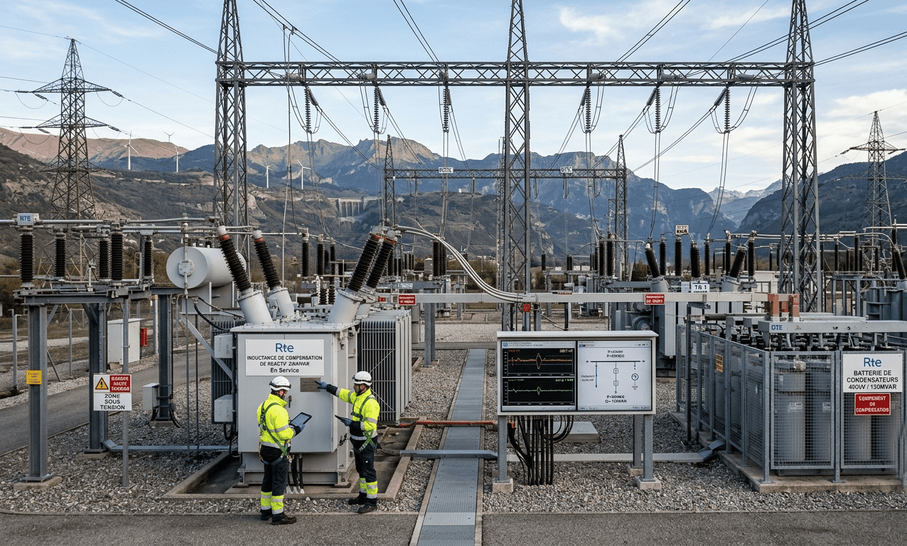 Le défi de la compensation de l’énergie réactive en HTA/HTB