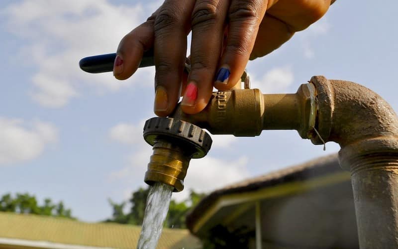 Réseau d'eau potable